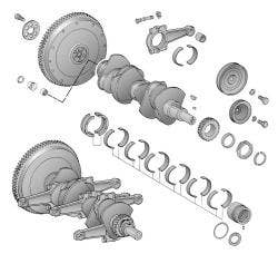 911 Crank & Rods