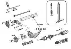 912 Rear Axle