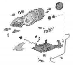 986 Boxster Frontscheinwerfer