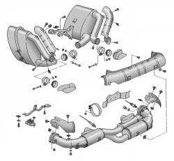 993 Exhaust Sections