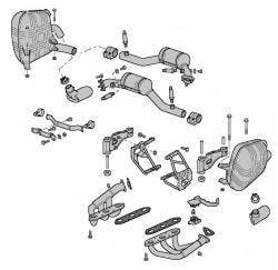 996 Exhaust Sections