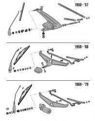 Buggy/Baja Sistema limpiaparabrisas