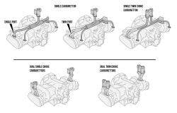 Type 2 Split Carburettors & Parts