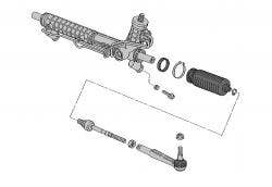 986 Boxster Steering Rack