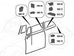 Beetle Cabriolet Body Seals