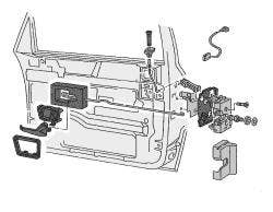 Corrado  Door Parts, Locks & Latches