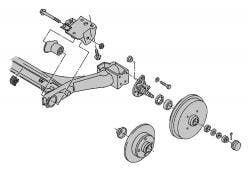 Golf Mk3 Rear Axle