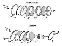 Beetle Cabriolet Headlights