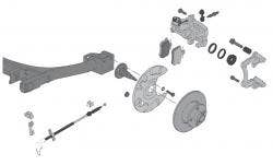 Golf Mk2 Bremsscheiben hinten