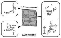  Piezas para puertas,bombines y cerrraduras