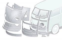 Type 2 Split Front Body Panels