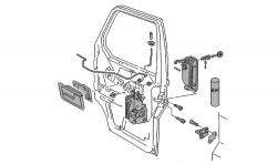 Transporter T4 Door Parts, Locks & Latches