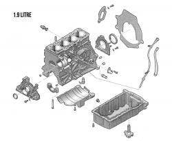 Bus T5 Motorblock & Halterungen