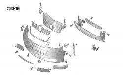 Transporter T5 Bumpers