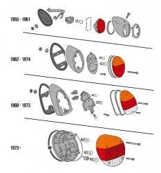 Bug Convertible Tail Lights