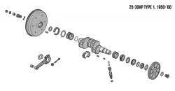 T2 Split Crank & Rods