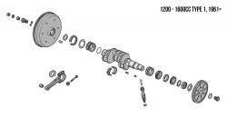 Type 2 Bay Crank & Rods