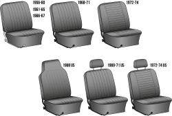 Karmann Ghia Seats