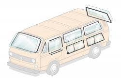 Vanagon Window Glass