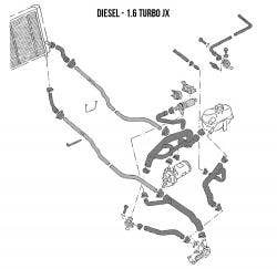 Type 25 Coolant Hoses & Pipes