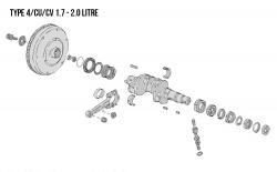 Type 25 Crank & Rods