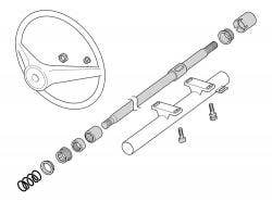 Scirocco Columna de direccion